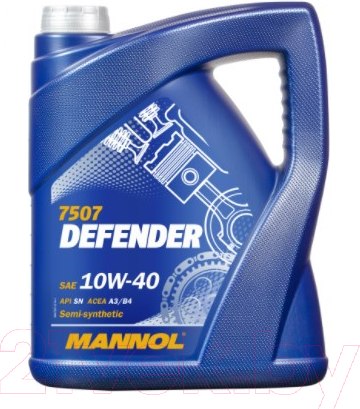 Изображение товара Моторное масло Mannol Defender 10W40 SN / MN7507-5 (5л)