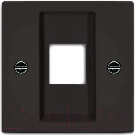 Изображение товара Лицевая панель ABB Basic 55 1753-0-0214 (шато-черный)