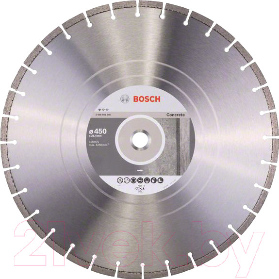 Изображение товара Отрезной диск алмазный Bosch 2.608.602.546