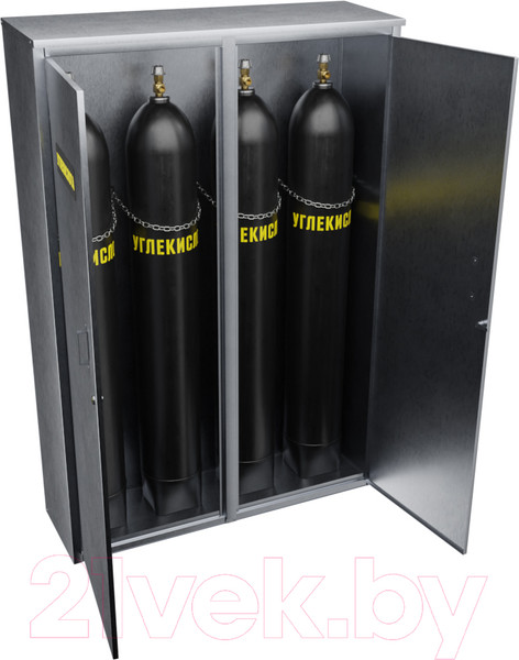 Изображение товара Шкаф для газового баллона Steel-expert ШБ4 40л (углекислота)