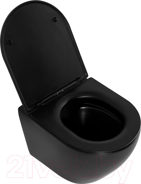 Изображение товара Унитаз подвесной с инсталляцией BelBagno BB062CHR-MB/BB062SC-MB/BB002-80/BB007-PR-NERO.M