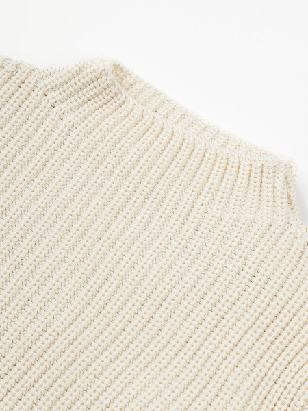 Изображение товара Кофта детская Amarobaby Knit Soft / AB-OD21-KNITS2602/33-122 (молочный, р. 122)