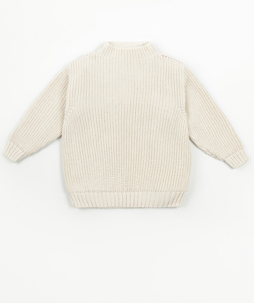 Изображение товара Кофта детская Amarobaby Knit Soft / AB-OD21-KNITS2602/33-122 (молочный, р. 122)