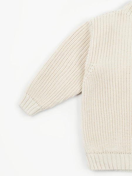 Изображение товара Кофта детская Amarobaby Knit Soft / AB-OD21-KNITS2602/33-128 (молочный, р. 128)