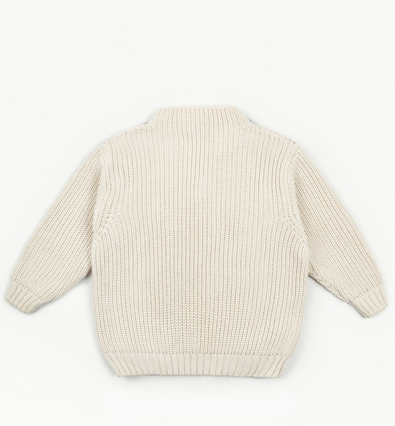 Изображение товара Кофта детская Amarobaby Knit Soft / AB-OD21-KNITS2602/33-128 (молочный, р. 128)