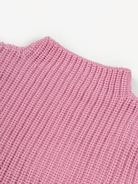 Изображение товара Кофта детская Amarobaby Knit Soft / AB-OD21-KNITS2602/06-122 (розовый, р. 122)