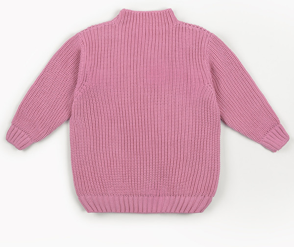 Изображение товара Кофта детская Amarobaby Knit Soft / AB-OD21-KNITS2602/06-122 (розовый, р. 122)