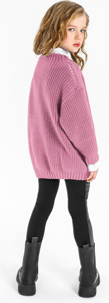 Изображение товара Кофта детская Amarobaby Knit Soft / AB-OD21-KNITS2602/06-122 (розовый, р. 122)
