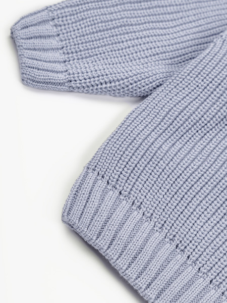 Изображение товара Кофта детская Amarobaby Knit Soft / AB-OD21-KNITS2602/11-122 (серый, р. 122)