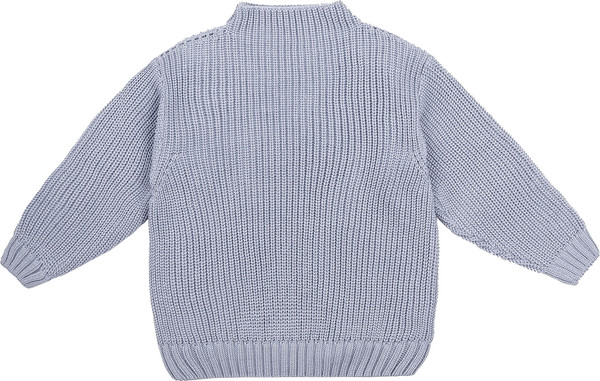 Изображение товара Кофта детская Amarobaby Knit Soft / AB-OD21-KNITS2602/11-128 (серый, р. 128)