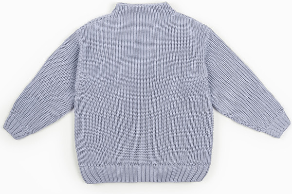 Изображение товара Кофта детская Amarobaby Knit Soft / AB-OD21-KNITS2602/11-134 (серый, р. 134)