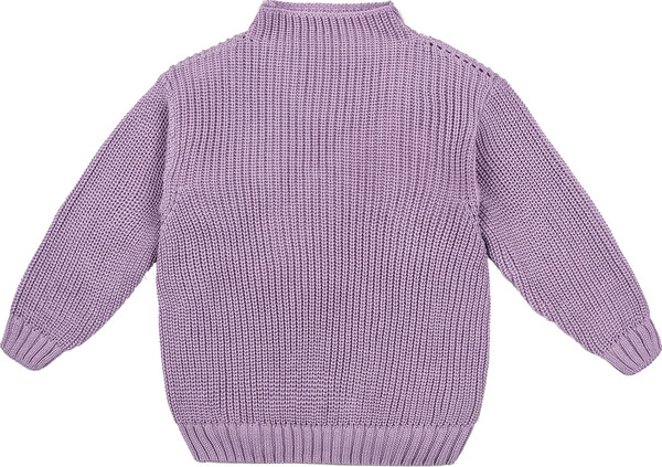 Изображение товара Кофта детская Amarobaby Knit Soft / AB-OD21-KNITS2602/22-134 (фиолетовый, р. 134)