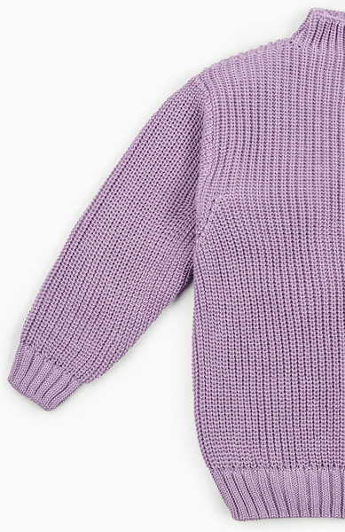 Изображение товара Кофта детская Amarobaby Knit Soft / AB-OD21-KNITS2602/22-134 (фиолетовый, р. 134)