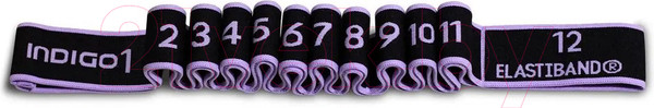 Изображение товара Эспандер Indigo Sport Medium IN149 (черный/сиреневый)