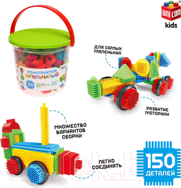 Изображение товара Конструктор Unicon Игольчатый / 7598129 (150эл)