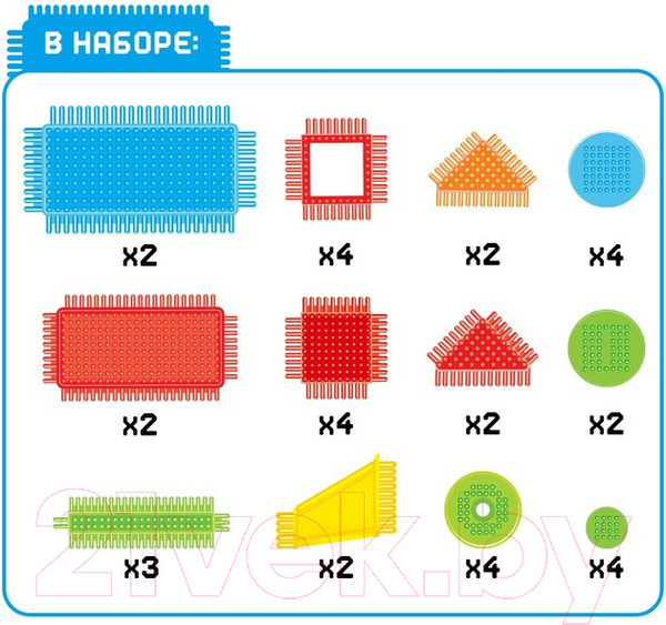 Изображение товара Конструктор Unicon Игольчатый / 7598134 (35эл)
