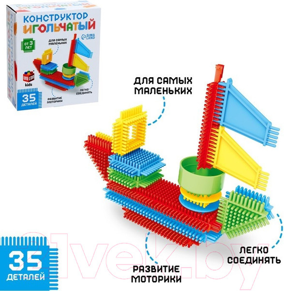 Изображение товара Конструктор Unicon Игольчатый / 7598134 (35эл)