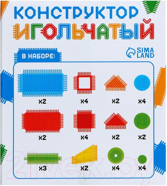 Изображение товара Конструктор Unicon Игольчатый / 7598134 (35эл)