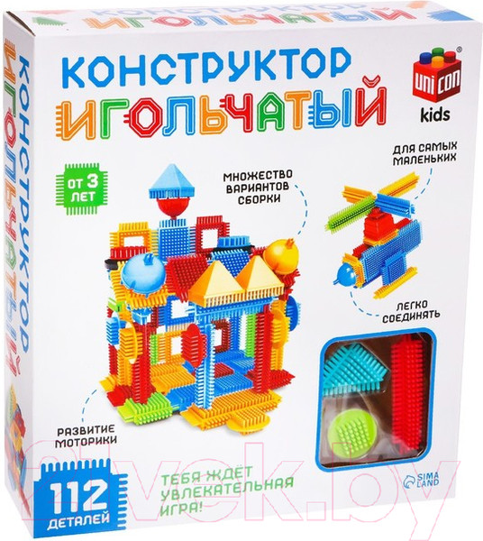 Изображение товара Конструктор Unicon Игольчатый / 7598131 (112эл)