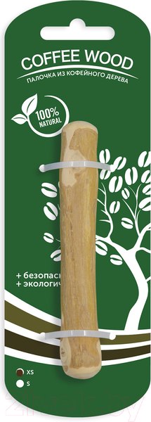 Изображение товара Игрушка для собак Coffee Wood Палочка кофейного дерева / STICK/CW-XS