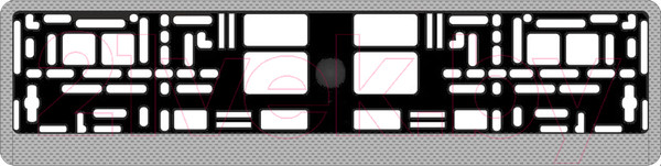 Изображение товара Рамка для номерного знака AVS RN-05 / A78107S