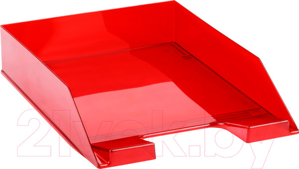 Изображение товара Лоток для бумаг Стамм Фаворит / ЛТГ-30565 (красный)