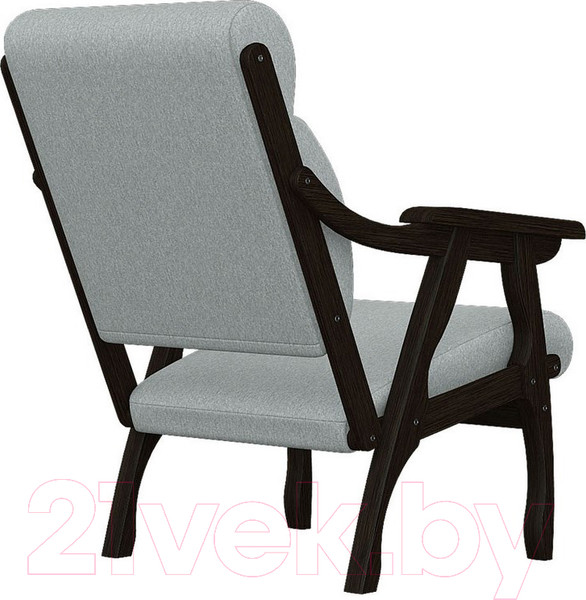 Изображение товара Кресло мягкое Мебелик Вега 10 (серый/венге)