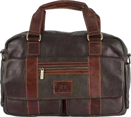 Изображение товара Сумка дорожная Poshete 253-3249-29-DBW (коричневый)