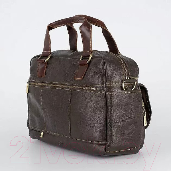Изображение товара Сумка дорожная Poshete 253-3249-29-DBW (коричневый)