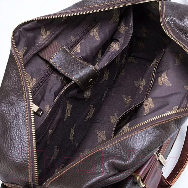 Изображение товара Сумка дорожная Poshete 253-3249-29-DBW (коричневый)