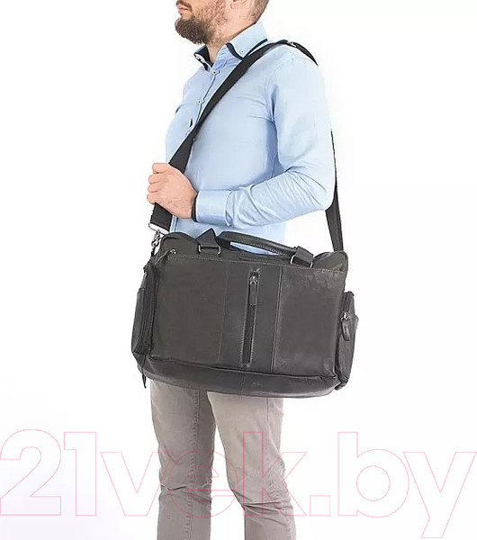 Изображение товара Сумка дорожная Francesco Molinary 352-4118-52-BLK (черный)