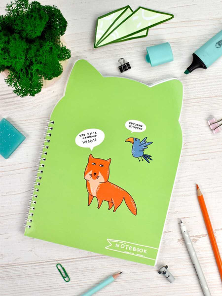 Изображение товара Записная книжка Феникс+ Тяжелая неделя / 62751