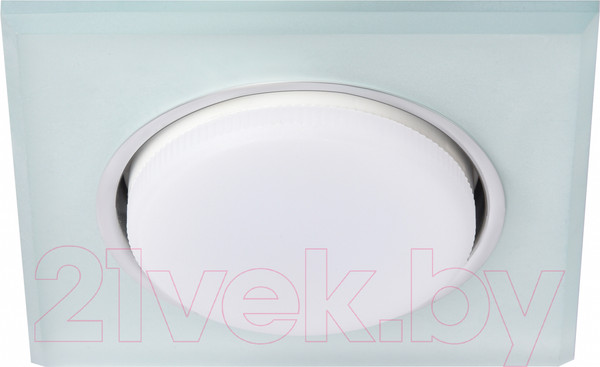 Изображение товара Точечный светильник ЭРА DK LD50 FR GX53 / Б0057470 (белый матовый)