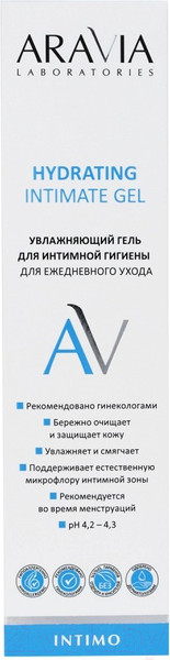 Изображение товара Гель для интимной гигиены Aravia Laboratories Hydrating Intimate Gel Для ежедневного ухода (200мл)