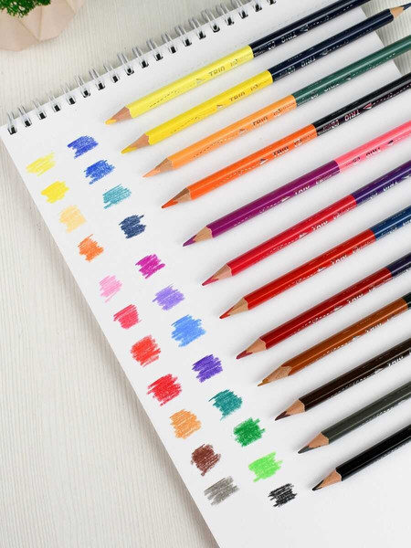 Изображение товара Набор цветных карандашей Феникс+ Кенгуру / 58581 (24шт)