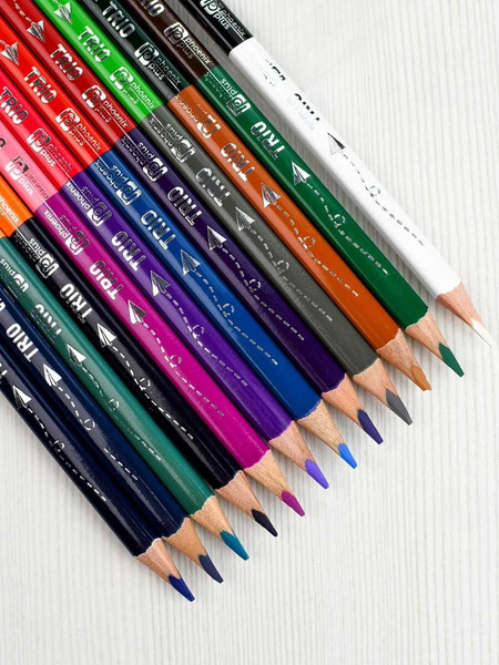 Изображение товара Набор цветных карандашей Феникс+ Кенгуру / 58581 (24шт)