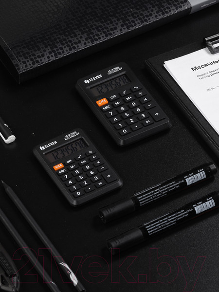 Изображение товара Калькулятор Eleven LC-310NR (черный)