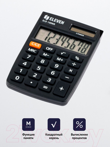 Изображение товара Калькулятор Eleven SLD-100NR (черный)
