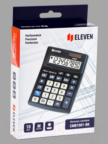 Изображение товара Калькулятор Eleven Business Line / CMB1001-BK (черный)