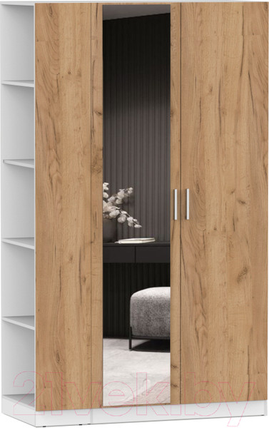 Изображение товара Шкаф Интермебель Марсель-15 / МР-01-15 (дуб крафт золото)