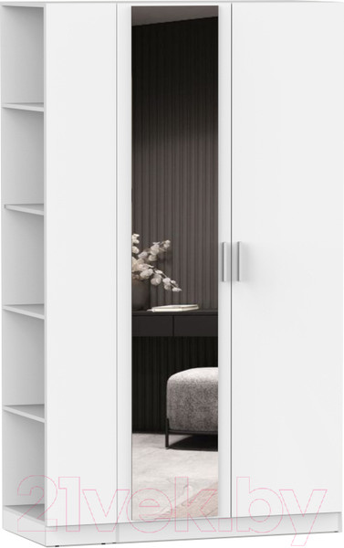 Изображение товара Шкаф Интермебель Марсель-16 / МР-01-16 (белый премиум)