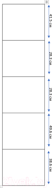 Изображение товара Шкаф-пенал Мебельград Соренто 60x38.5x210 (дуб бонифаций/кофе структурный матовый)