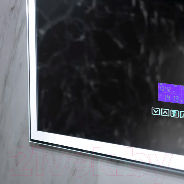 Изображение товара Зеркало Пекам Greta 120x80 / greta-120x80M (с подсветкой,с многофункциональной панелью)