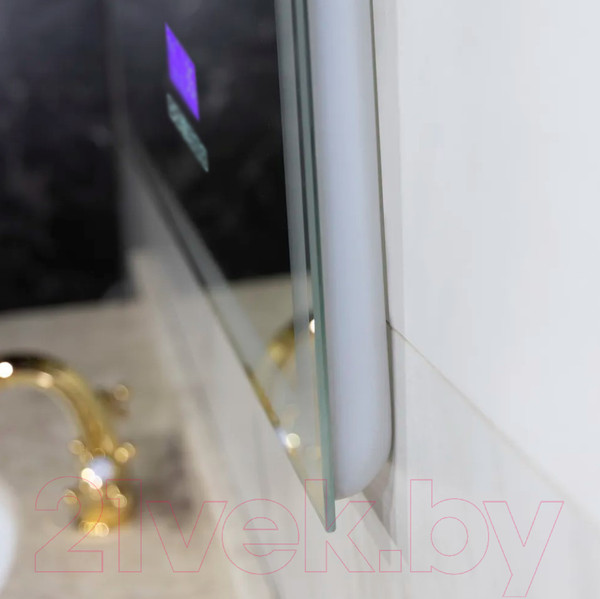 Изображение товара Зеркало Пекам Greta 80x120 / greta-80x120M (с подсветкой, с многофункциональной панелью)