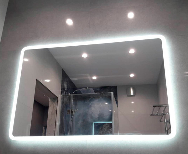 Изображение товара Зеркало Пекам Marta 60x50 / marta-60x50B (с подсветкой и бесконтактным сенсором)