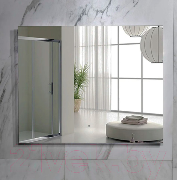 Изображение товара Зеркало Пекам Greta Fly 120x80 / GretaFly-120x80B (с подсветкой и бесконтактным сенсором)