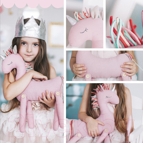 Изображение товара Набор для шитья Арт Узор Мягкий Единорожка / 2583247