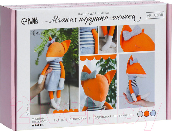 Изображение товара Набор для шитья Арт Узор Лисичка / 3640010