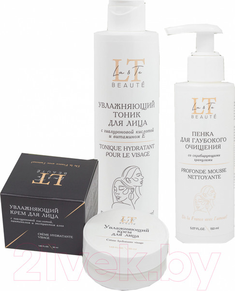 Изображение товара Набор косметики для лица La and Te beaute Пенка+Тоник+Крем LT-18