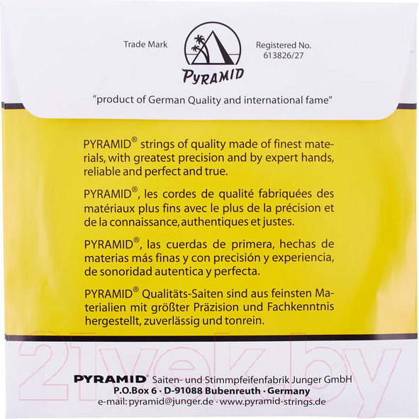 Изображение товара Струны для балалайки Pyramid 683/3